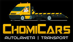 Logo ChomiCars - autolaweta i transport
